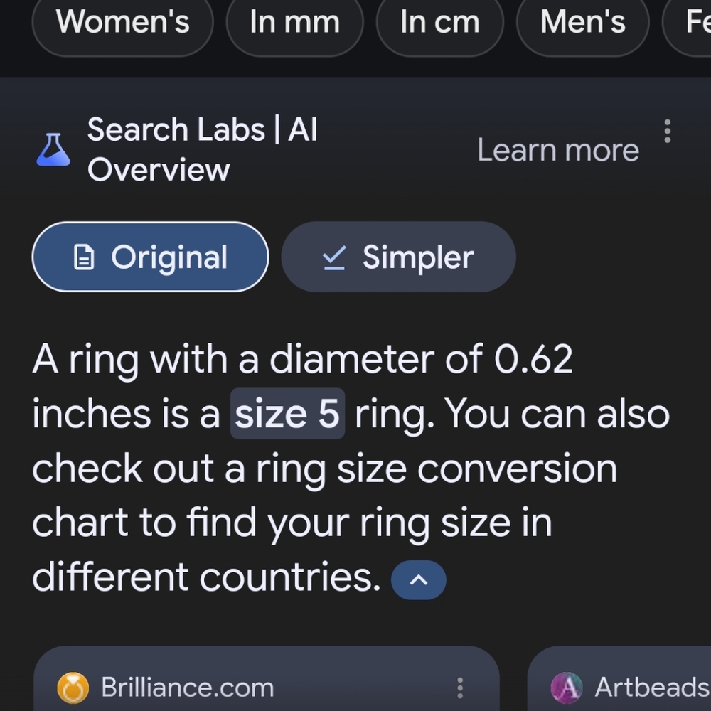 Ruby Colored Ring - image 8